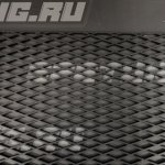 Решетка в бампер универсальная, пластик, 40*120см (ромб сетка)